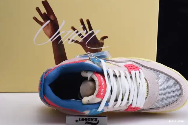 Rep LUCY Air Retro Union Jordan 4 DC9533-800 Ice Guava 0613